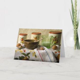 Tarjeta 4342 Bowl y canísters del Día de la Madre