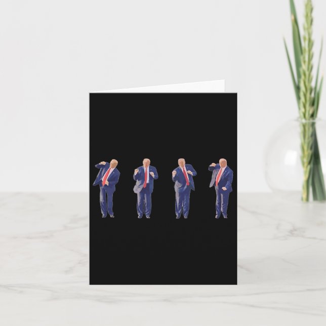 Tarjeta 45 El presidente de la Danza Donald J Trump 2024 n (Anverso)