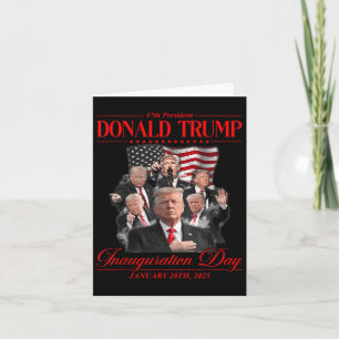 Tarjeta 47º inauguración del presidente de los Estados Uni