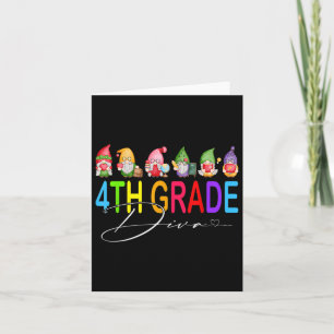 Tarjeta 4.º Grado Diva Vuelve A La Escuela