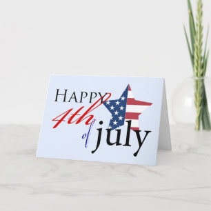 Tarjeta 4 de julio