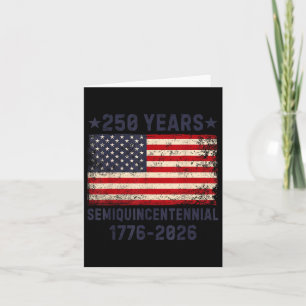 Tarjeta 4 de julio de 2026, 250 años