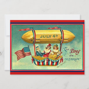 Tarjeta 4 de julio - El día que celebramos