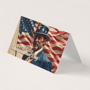 Tarjeta 4 de julio - Espíritu de independencia