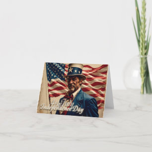 Tarjeta 4 de julio - Espíritu de Independencia