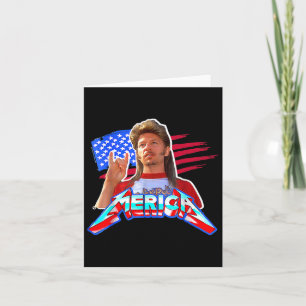 Tarjeta 4 De Julio Merica Divertido Con Nombre Antiguo Joe