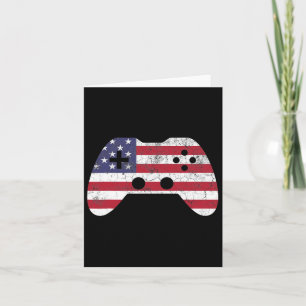 Tarjeta 4 De Julio Videojuego De Camisetas Camisetas Jugad