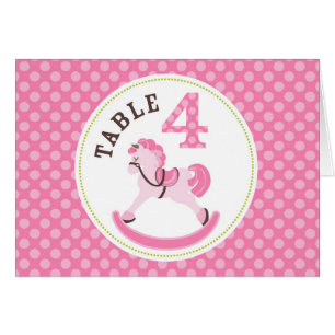 Tarjeta 4 de la tabla del chica del caballo
