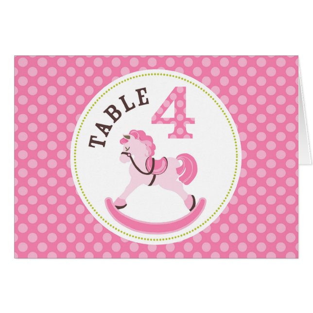 Tarjeta 4 de la tabla del chica del caballo (Anverso (Horizontal))