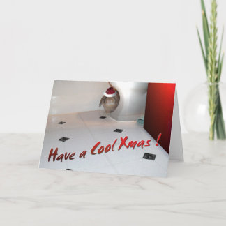 Tarjeta 4 de Navidad del conejito