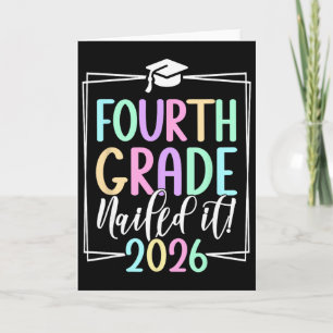 Tarjeta 4to Grado 2026 Graduación de Cuarto Grado _2
