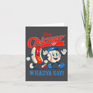 Tarjeta 4to Hey Chicago Julio ¿Qué Dice el Perro Sonríe Bé