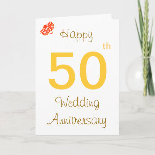 Tarjeta 50º aniversario