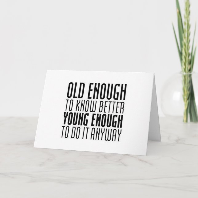 TARJETA **50º CUMPLEAÑOS** HUMOR PARA AMIGO/FAMILIA (Anverso)