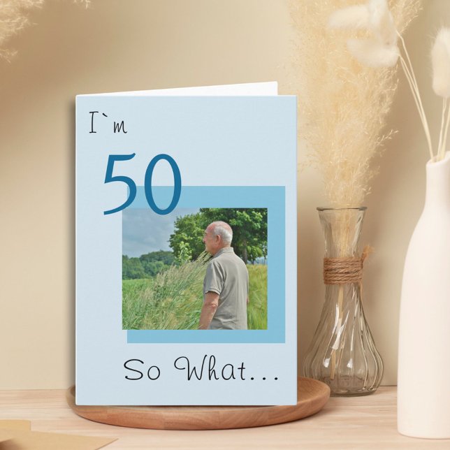 Tarjeta 50.ª Fotos divertidas de cumpleaños (Subido por el creador)