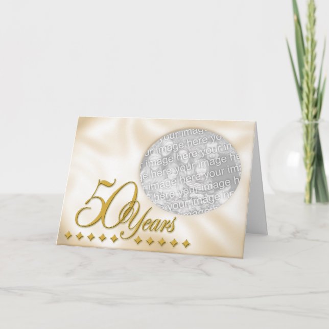 Tarjeta 50.º aniversario (Anverso)