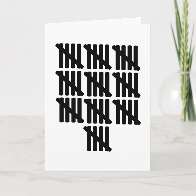 Tarjeta 50.º cumpleaños (Anverso)