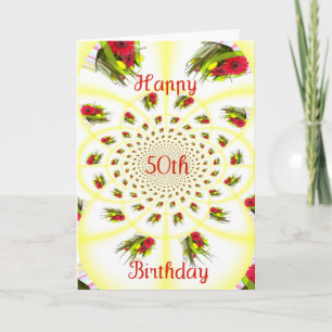 Tarjeta 50.º cumpleaños