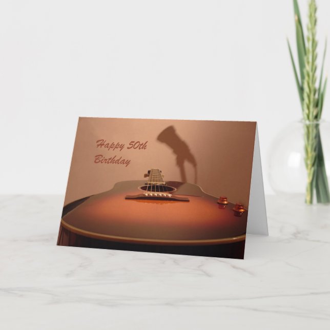 Tarjeta 50.º cumpleaños (Anverso)