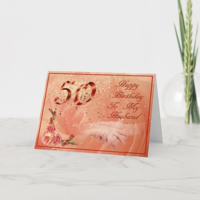 Tarjeta 50.º cumpleaños (Anverso)