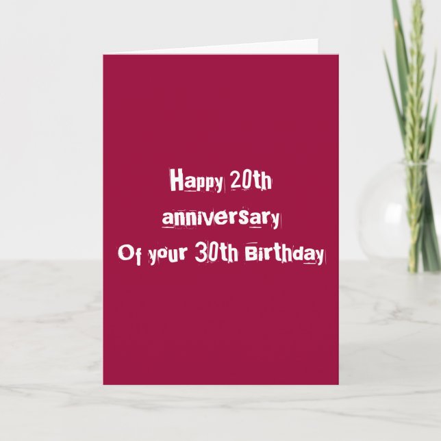 Tarjeta 50.º cumpleaños (Anverso)