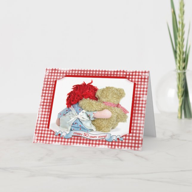 Tarjeta 50.º cumpleaños (Anverso)