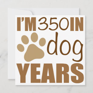 Tarjeta 50.º cumpleaños de perros