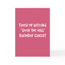 50.º cumpleaños "Over the Hill"