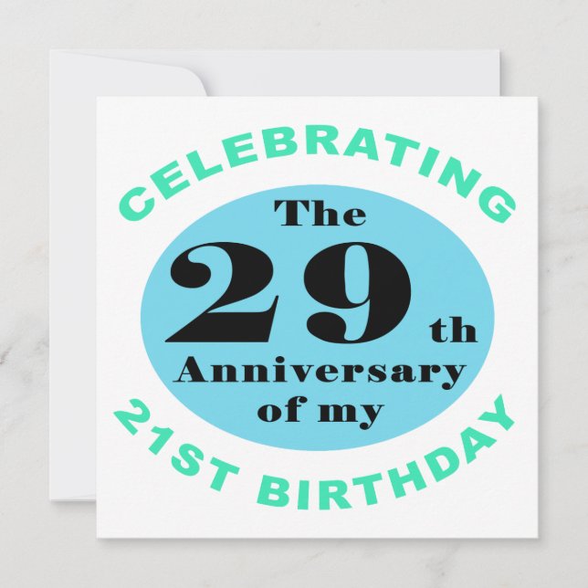 Tarjeta 50.º humor de cumpleaños (Anverso)