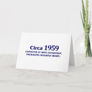 Tarjeta ¡50.º Regalo de Cumpleaños!