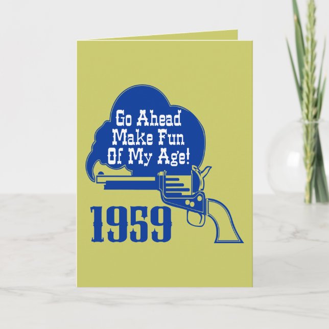 Tarjeta ¡50.º Regalo de Cumpleaños! (Anverso)