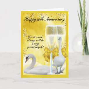 Tarjeta 50° Aniversario - Aniversario de Oro