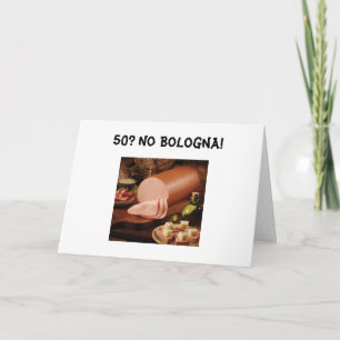 TARJETA 50? NO BOLOGAN