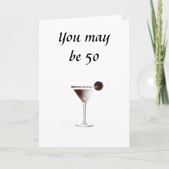 TARJETA 50 PERO TODAVÍA EN MENTE (Anverso)