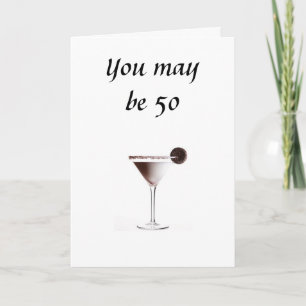 TARJETA 50 PERO TODAVÍA EN MENTE