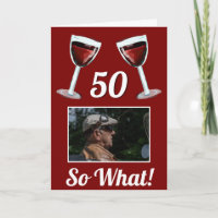 50 Y qué Vino Tinto Motivacional Cumpleaños 50
