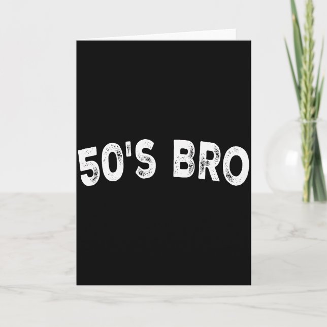 Tarjeta 50s Bro  (Anverso)