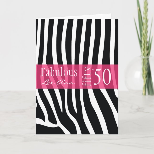 Tarjeta 50th Birthday Card for Baby Boomer Women (Anverso)