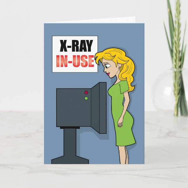 Tarjeta #51 Esté bien con la radiografía (Anverso)