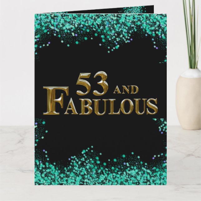 Tarjeta 53 cumpleaños (Anverso)