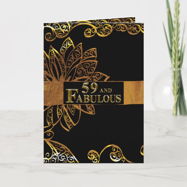 Tarjeta 59 cumpleaños (Anverso)