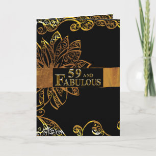 Tarjeta 59 cumpleaños