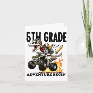 Tarjeta 5.ª aventura de grado Comienza de vuelta a la escu