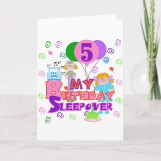 Tarjeta 5.º cumpleaños camisetas y regalos para la resaca