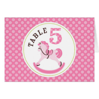 Tarjeta 5 de la tabla del chica del caballo