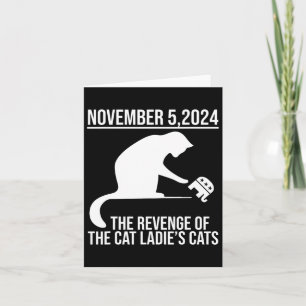 Tarjeta 5 De Noviembre De 2024 La Venganza De Los Gatos Da
