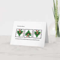 Tarjeta 5 del beso de Navidad de Anjo Lafin