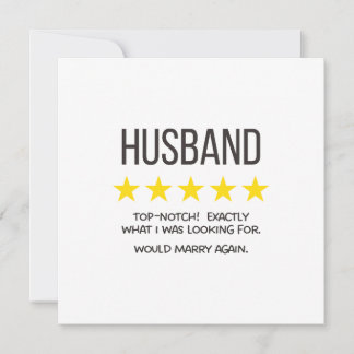 Tarjeta 5 Star Husband