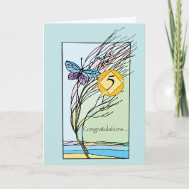 Tarjeta 5th Anniversary 12 Step Recovery Support, Encourag