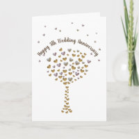 5to aniversario de boda feliz, árbol de madera del